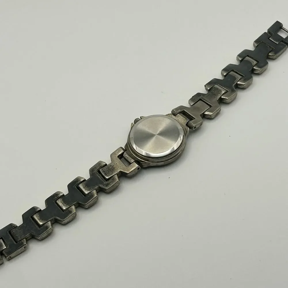 Polini Silver Stainless Steel Women’s Watch Working New Battery